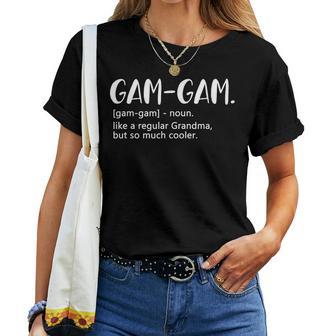 Gam-Gam Mother's Day Idea For Grandma Gam-Gam Women T-shirt - Thegiftio UK