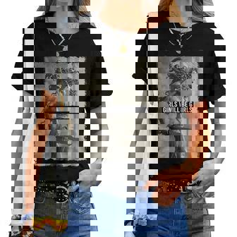 Girl Will Be Girls S Medusa Feminist Women Women T-shirt | Mazezy