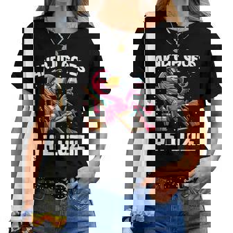 And Up Goes The Luzie Flamingo Wein Partyurlaub Feiern T-shirt Frauen - Geschenkecke