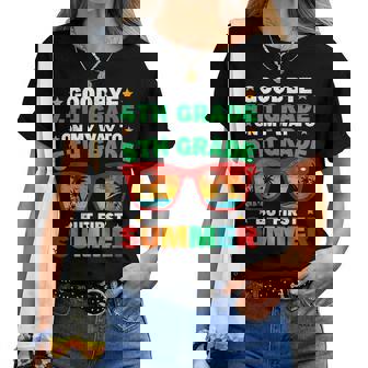 Goodbye 4Th Grade First Summer Graduation Last Day Boys Women T-shirt | Mazezy