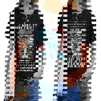 Are We Great Yet Embarrassed Statue Of Liberty Protest Women Women T-shirt | Mazezy