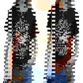 Horse Are You Overthinking What I'm Overthinking Women T-shirt | Mazezy