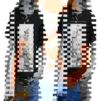 Hot Girl On 男性用 Ice Pop Pinup 2 レディースTシャツ - Kawaiitshirt