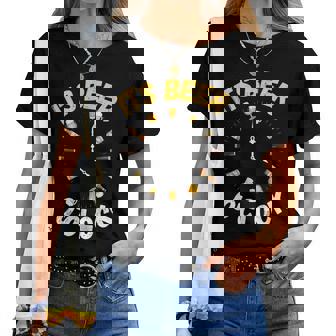 Humoristique Beer O Clock Pour La Fête Nationale De La Bière Pour La Fête Des Pères T-shirt femme - Cadeauxyz