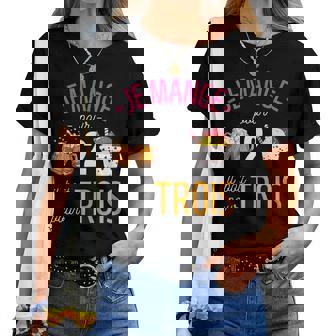 Humour Enceinte Je Mange Pour Deux Cadeau Grossesse T-shirt femme - Cadeauxyz