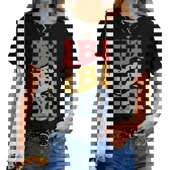 Ibi City Groovy レトロ レディースTシャツ - Kawaiitshirt