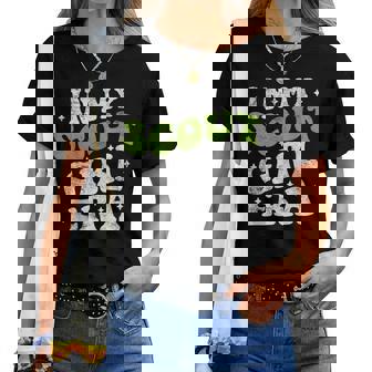 In Mycout Girl Era ファニースカウトガール スカウト キャンプ レディースTシャツ - Kawaiitshirt