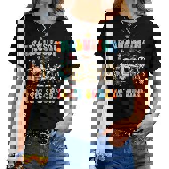 Inclusion Isn't Scary Halloween Sped Teacher Men Women T-shirt | Mazezy