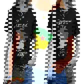 Je Peux Pas J'ai Guyane Homme Et Enfant T-shirt femme - Cadeauxyz