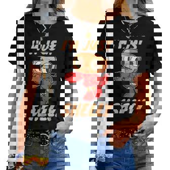 Just A Girl Who Loves Dandy's Shelly Toons Toddler World Women T-shirt | Mazezy