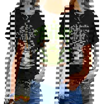 Just Let Metim Bro Groovy Let Metim Bro自閉症啓発 レディースTシャツ - Kawaiitshirt