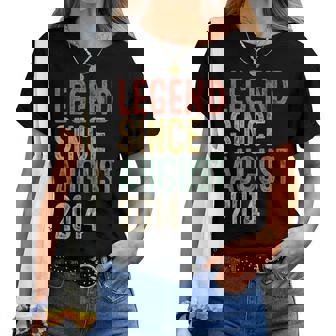 Legend 2014 11Th Birthday For Boy Girl 11 Year Old Women T-shirt | Mazezy