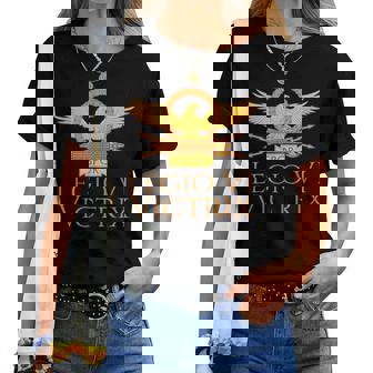 Legioiictrix Ancient Roman Imperial Legion -Pqr Camiseta de mujer - Regaloses