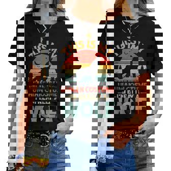 Lobo Disfraz Hombre Niño Adulto This Is My Human Camiseta de mujer - Regaloses