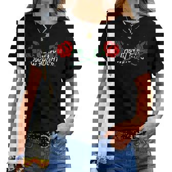 Lost Roses Aesthetic Flowers Grunge Egirl Women's Maglietta da donna - Novitaregali