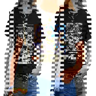 I Love 2D Girls ファニーメイド アニメ マンガ Manwha Waifu Otaku レディースTシャツ - Kawaiitshirt