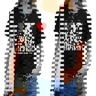 I Love My Yapping Girlfriend レディースTシャツ - Kawaiitshirt