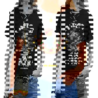 Mama Motera Intage Cuello Camiseta de mujer - Regaloses