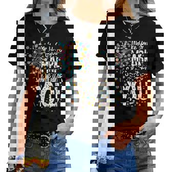 Make Your Mark Happy Dot Day 2025 Dandelion Women T-shirt | Mazezy