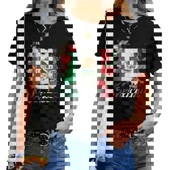 Mexicana Latina Mexico Flag Mexican Girl Mexico Women Women T-shirt | Mazezy