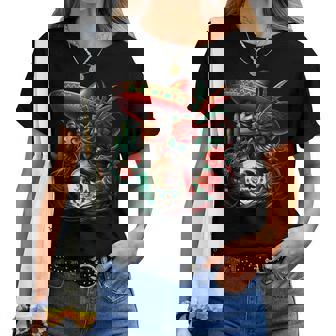 Mexico Flag Mexican Hispanic Siesta Pride Viva Mexico Women Women T-shirt | Mazezy