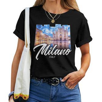 Milano Camisas Para Es Hombres Milano Italia Recuerdos Camiseta de mujer - Regaloses