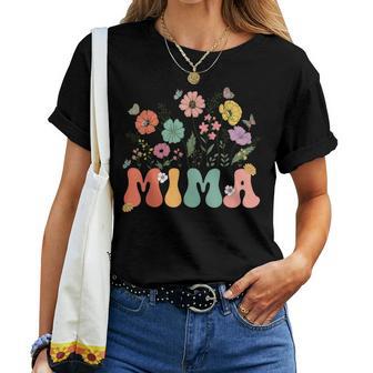 Mima For Grandma Wildflower Floral Women Women T-shirt - Thegiftio UK