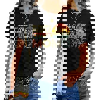 My Favorite People Call Me Momo ヴィンテージ レトロ 面白い モモモ レディースTシャツ - Kawaiitshirt