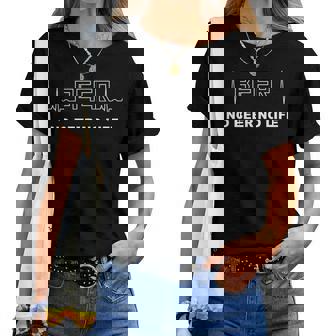 No Beer No Life ビールなき人生なし！心拍で表現されたビール愛好家へのギフト レディースTシャツ - Kawaiitshirt