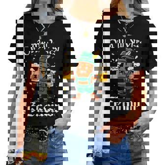 Oktoberfest On My Wurst Behavior German Women Women T-shirt | Mazezy