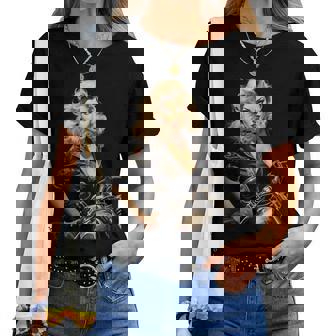 Pinup Girl バイカー オートバイ ライダー ヴィンテージ レディースTシャツ - Kawaiitshirt