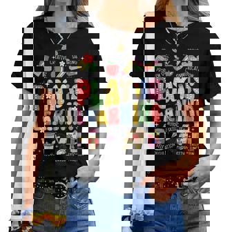 Play Is Learning Teacher First Day Of School Back To School Women T-shirt | Mazezy