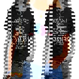 Promoted To Grandma 2025Oon To Be Grandma 母の日 2025 レディースTシャツ - Kawaiitshirt