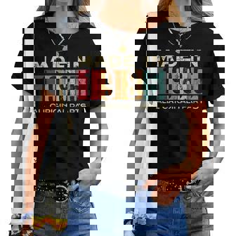 Retro 1985 Todas Las Piezas Originalesintage Made In 1985 Hombres Es Camiseta de mujer - Regaloses