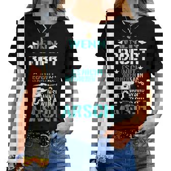 Robert Ne Peut Pas Le Réparer Nous Sommes Sur Le Cul Drôle De Cadeau T-shirt femme - Cadeauxyz