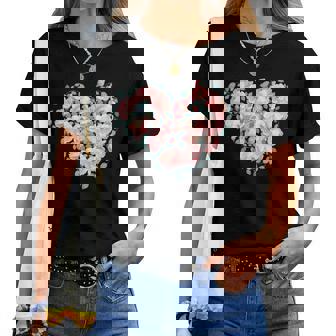 With Roses On It De Jardinage De Fleurs Pour T-shirt femme - Cadeauxyz