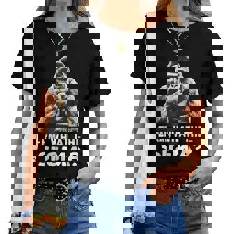 Sarcastic Humor Meme Erm What Theigma Ironic Meme レディースTシャツ - Kawaiitshirt