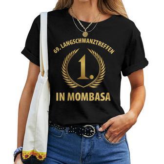 Sarkusmus Ironie Humor Langschwanztreffen In Mombasa T-shirt Frauen - Geschenkecke