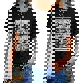 Selfie De Chat Drôle Pour Photomaton Amoureux Des Chats Chat Avec Lunettes Deoleil T-shirt femme - Cadeauxyz