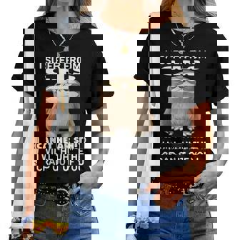 Sloth I Suffer From CHS I Will Huh The Crap Out Of You Women T-shirt | Mazezy