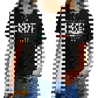 Souvenir Rétro Firenze Italia Florence Italie Garçons Et Filles T-shirt femme - Cadeauxyz