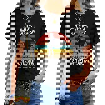 Super Suegra Spanish Mother In Law Hero With Cape Women T-shirt - Thegiftio