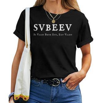 Svbeevi Estás Bien Todo Está Bien Y Yo También Estoy Bien Camiseta de mujer - Regaloses