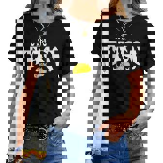 Taco Trump Always Chickens Out 面白いパロディ レディースTシャツ - Kawaiitshirt