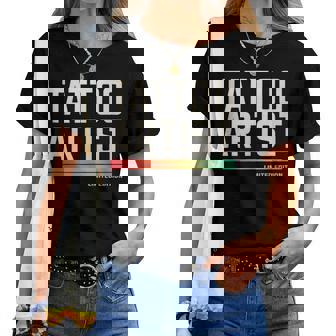 Tattoo Artist Edición Limitada Jubilación Abuelo Es Hombres In Mangas Camiseta de mujer - Regaloses