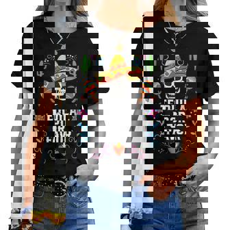 Tequila Por Favor アルコール テキーラ酒飲み メキシコ レディースTシャツ - Kawaiitshirt