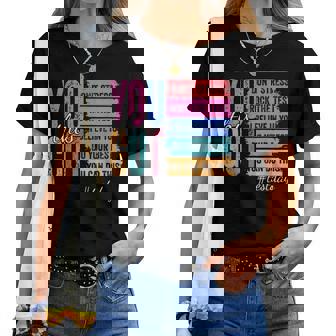 You Got This Test Day Motivational Teacher State Testing Women T-shirt | Mazezy