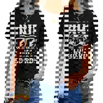 Third Grade Boy Bruh Im In 3Rd Grade Student Back To School Women T-shirt | Mazezy