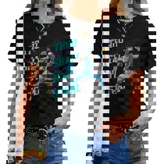 Thouhall Notteal Girls ソフトボールキャッチャー選手名言 レディースTシャツ - Kawaiitshirt