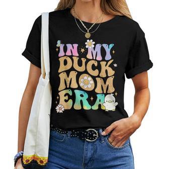 Tie Dye In My Duck Mom Era Duck Mom Mother's Day Duck Lover Women T-shirt - Thegiftio UK